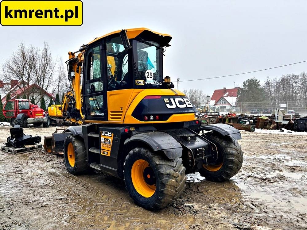 JCB HD110WT 4F HYDRADIG KOPARKA KOŁOWA Z ENGCONEM 2021 Lastik tekerli ekskavatörler