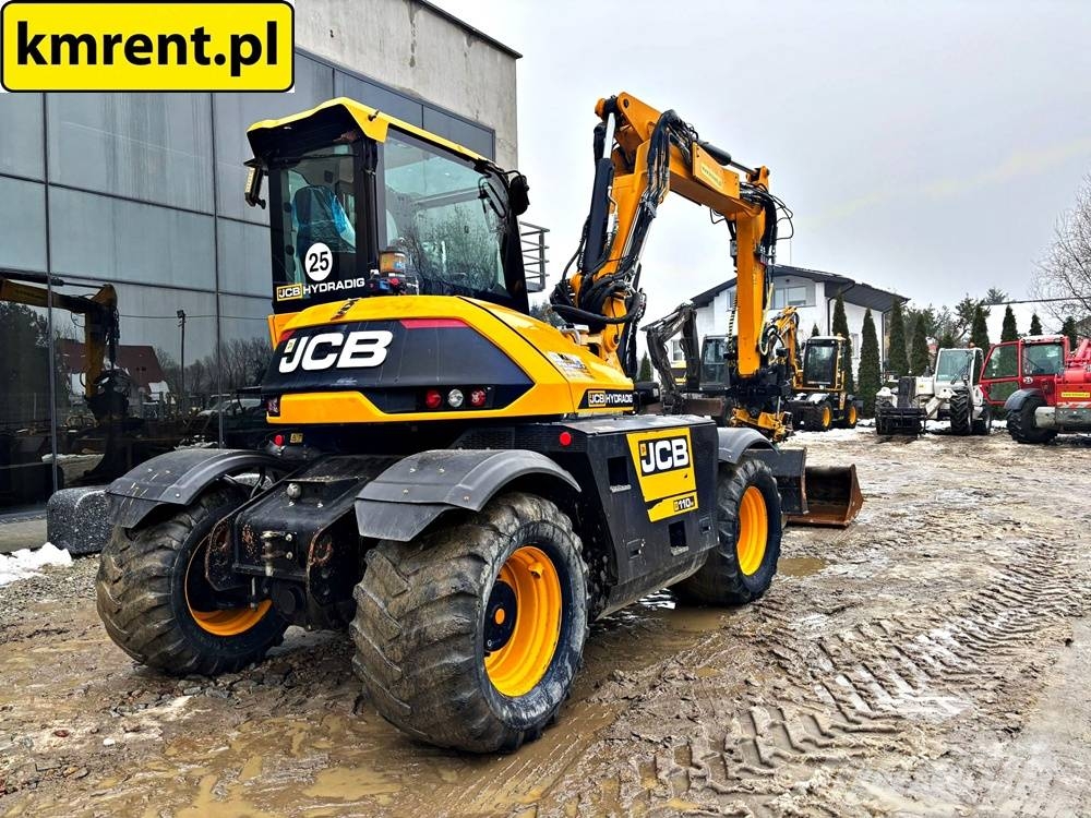 JCB HD110WT 4F HYDRADIG KOPARKA KOŁOWA Z ENGCONEM 2021 Lastik tekerli ekskavatörler