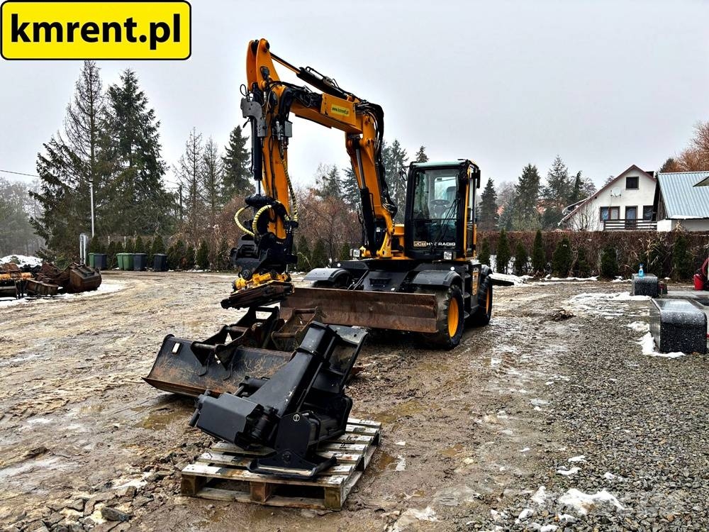 JCB HD110WT 4F HYDRADIG KOPARKA KOŁOWA Z ENGCONEM 2021 Lastik tekerli ekskavatörler