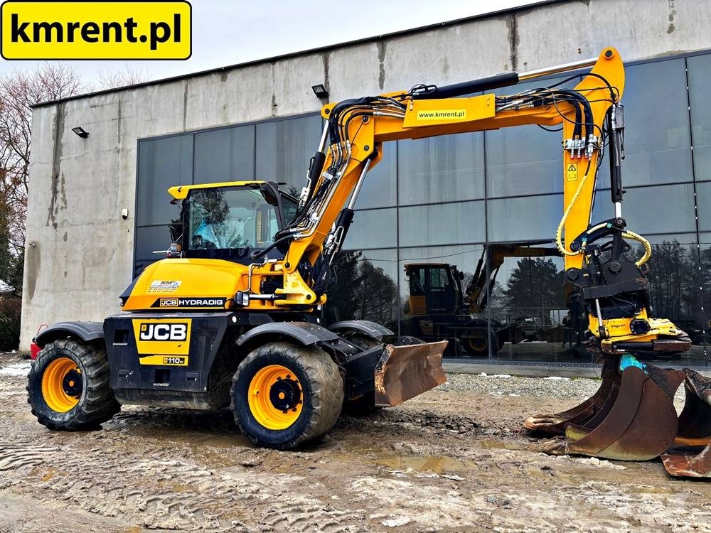 JCB HD110WT 4F HYDRADIG KOPARKA KOŁOWA Z ENGCONEM 2021 Lastik tekerli ekskavatörler