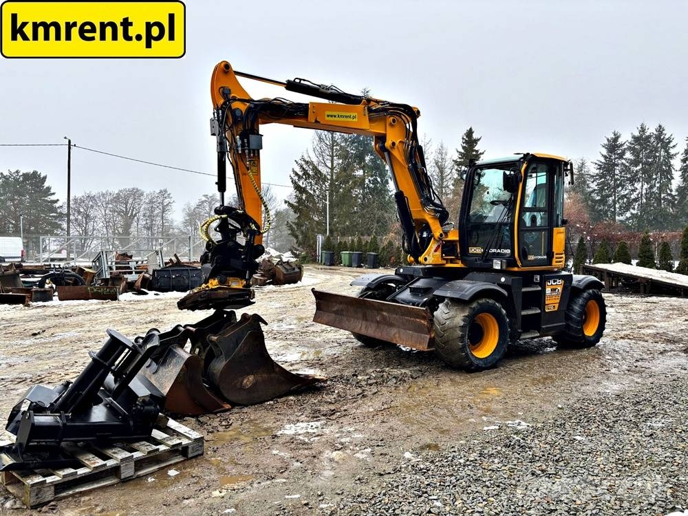 JCB HD110WT 4F HYDRADIG KOPARKA KOŁOWA Z ENGCONEM 2021 Lastik tekerli ekskavatörler