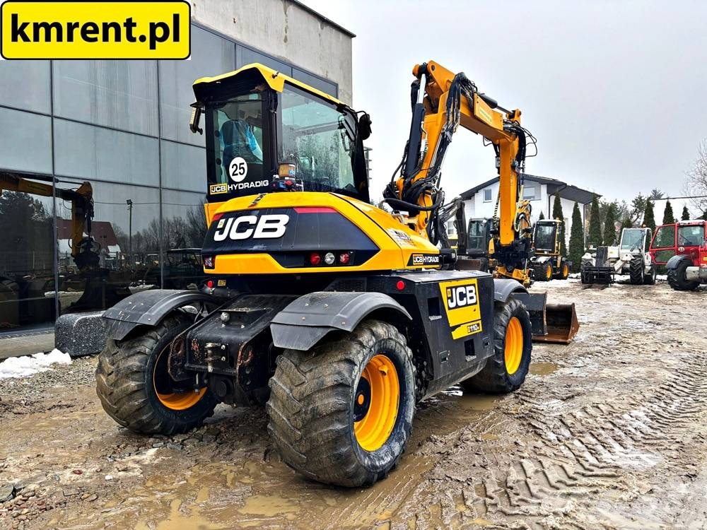 JCB HD110WT 4F HYDRADIG KOPARKA KOŁOWA Z ENGCONEM 2021 Lastik tekerli ekskavatörler