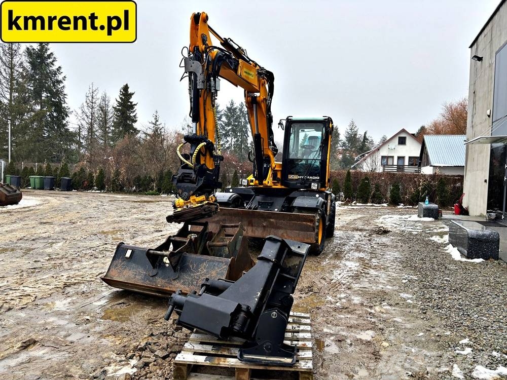 JCB HD110WT 4F HYDRADIG KOPARKA KOŁOWA Z ENGCONEM 2021 Lastik tekerli ekskavatörler