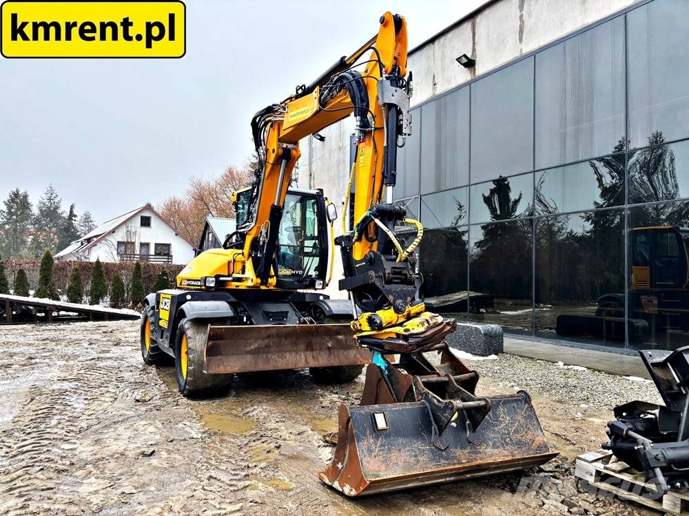 JCB HD110WT 4F HYDRADIG KOPARKA KOŁOWA Z ENGCONEM 2021 Lastik tekerli ekskavatörler