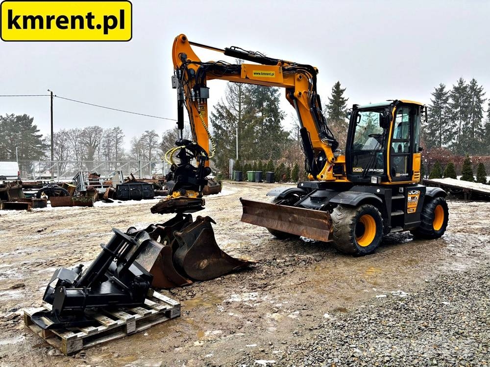 JCB HD110WT 4F HYDRADIG KOPARKA KOŁOWA Z ENGCONEM 2021 Lastik tekerli ekskavatörler
