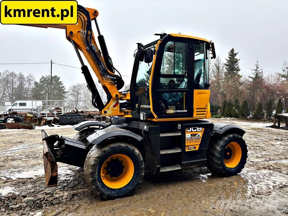 JCB HD110WT 4F HYDRADIG KOPARKA KOŁOWA Z ENGCONEM 2021 Lastik tekerli ekskavatörler