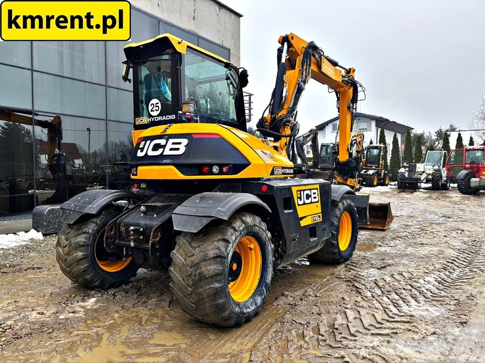 JCB HD110WT 4F HYDRADIG KOPARKA KOŁOWA Z ENGCONEM 2021 Lastik tekerli ekskavatörler