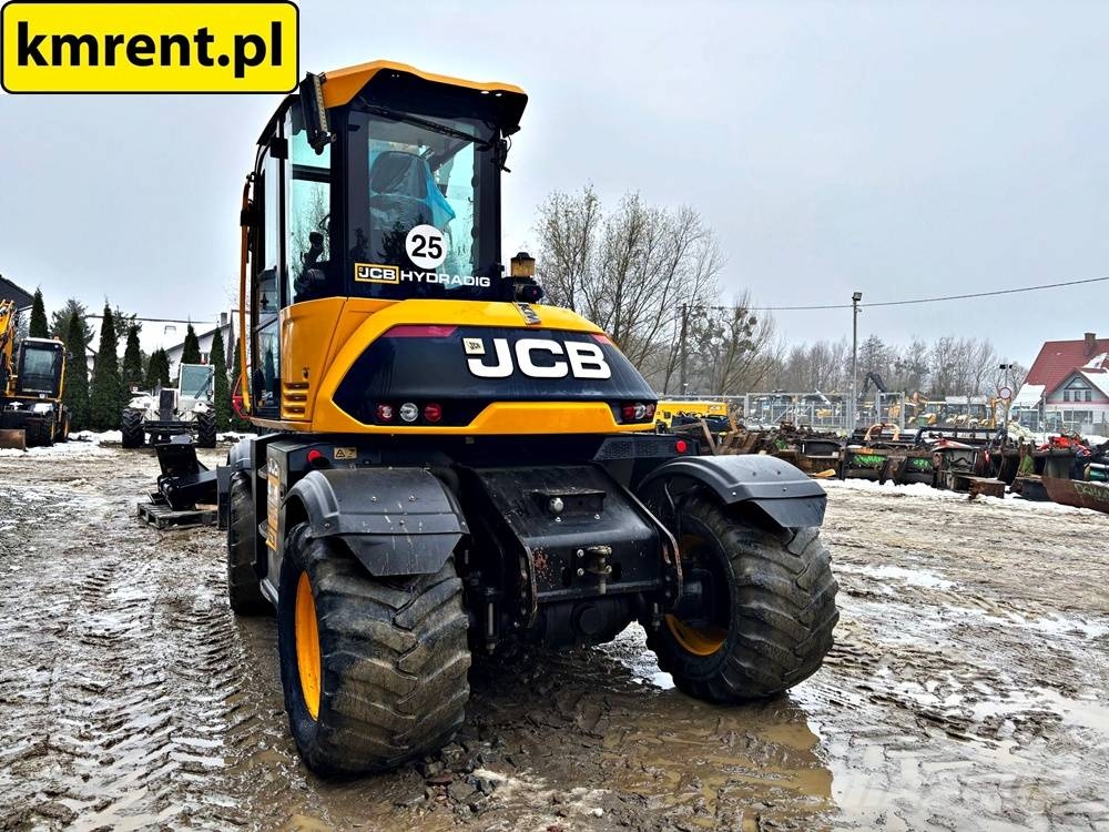 JCB HD110WT 4F HYDRADIG KOPARKA KOŁOWA Z ENGCONEM 2021 Lastik tekerli ekskavatörler
