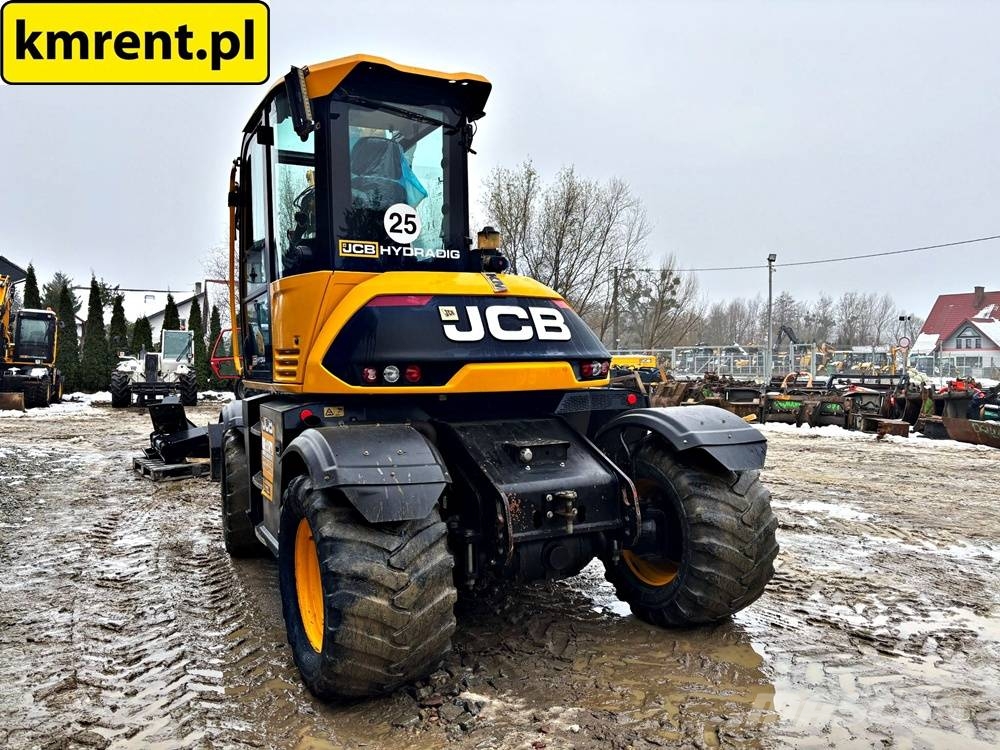 JCB HD110WT 4F HYDRADIG KOPARKA KOŁOWA Z ENGCONEM 2021 Lastik tekerli ekskavatörler