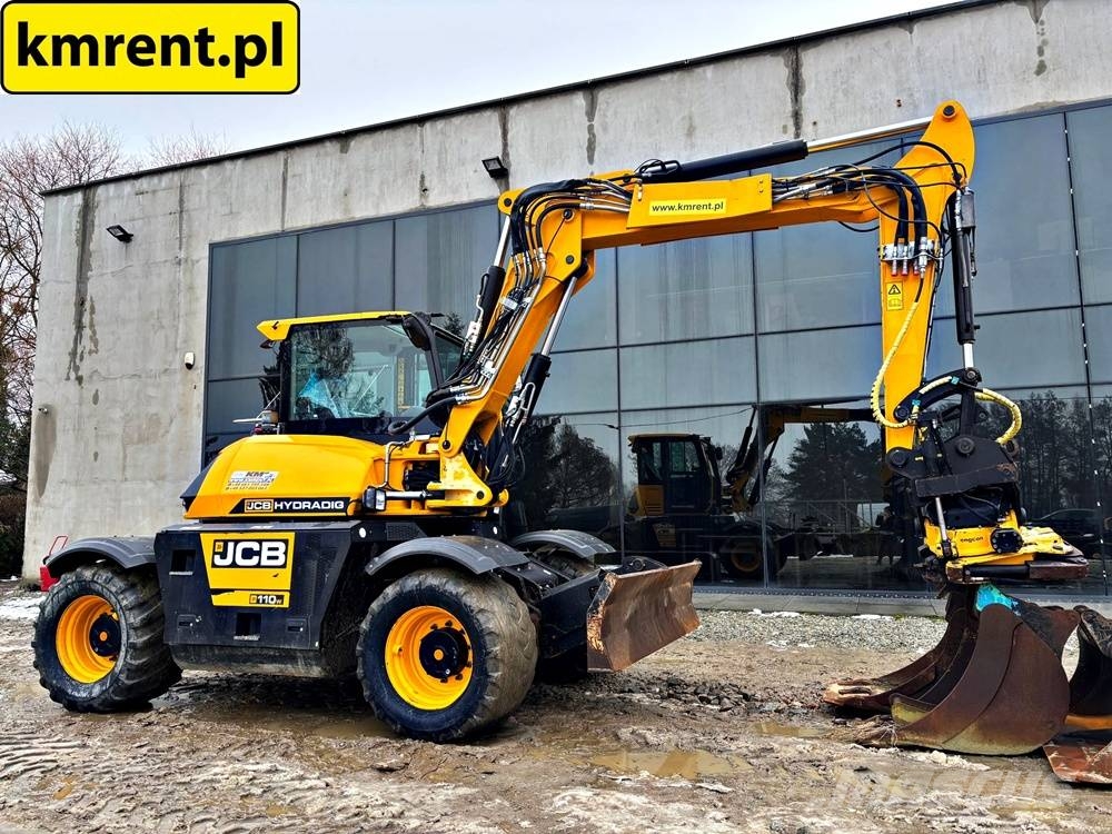 JCB HD110WT 4F HYDRADIG KOPARKA KOŁOWA Z ENGCONEM 2021 Lastik tekerli ekskavatörler