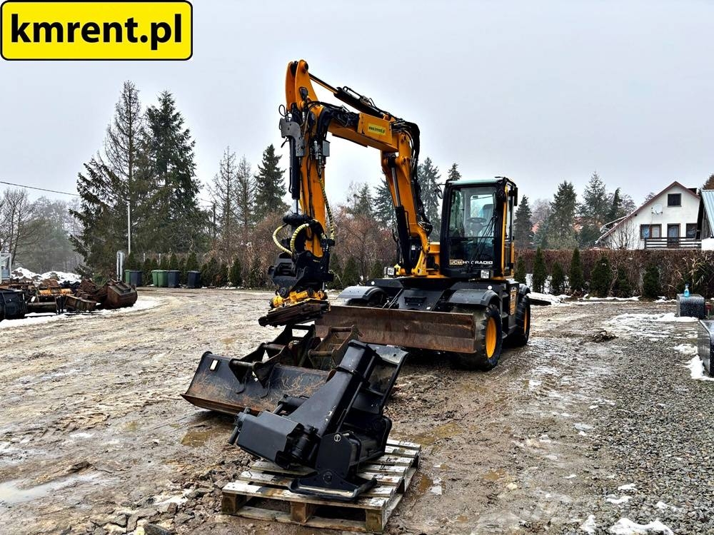JCB HD110WT 4F HYDRADIG KOPARKA KOŁOWA Z ENGCONEM 2021 Lastik tekerli ekskavatörler