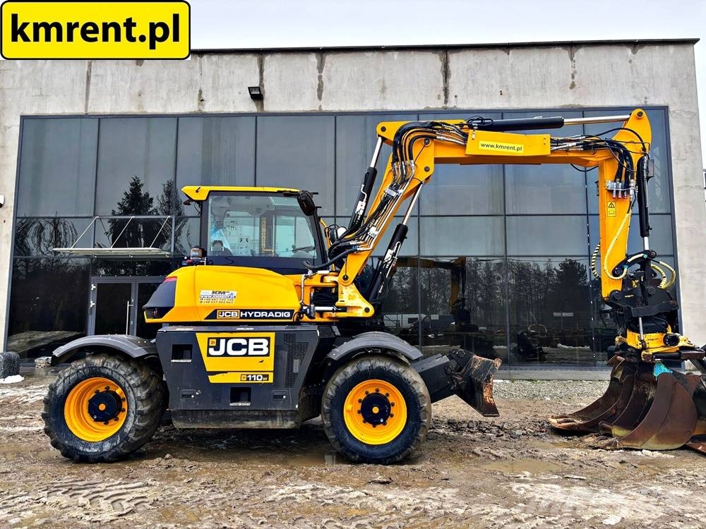JCB HD110WT 4F HYDRADIG KOPARKA KOŁOWA Z ENGCONEM 2021 Lastik tekerli ekskavatörler