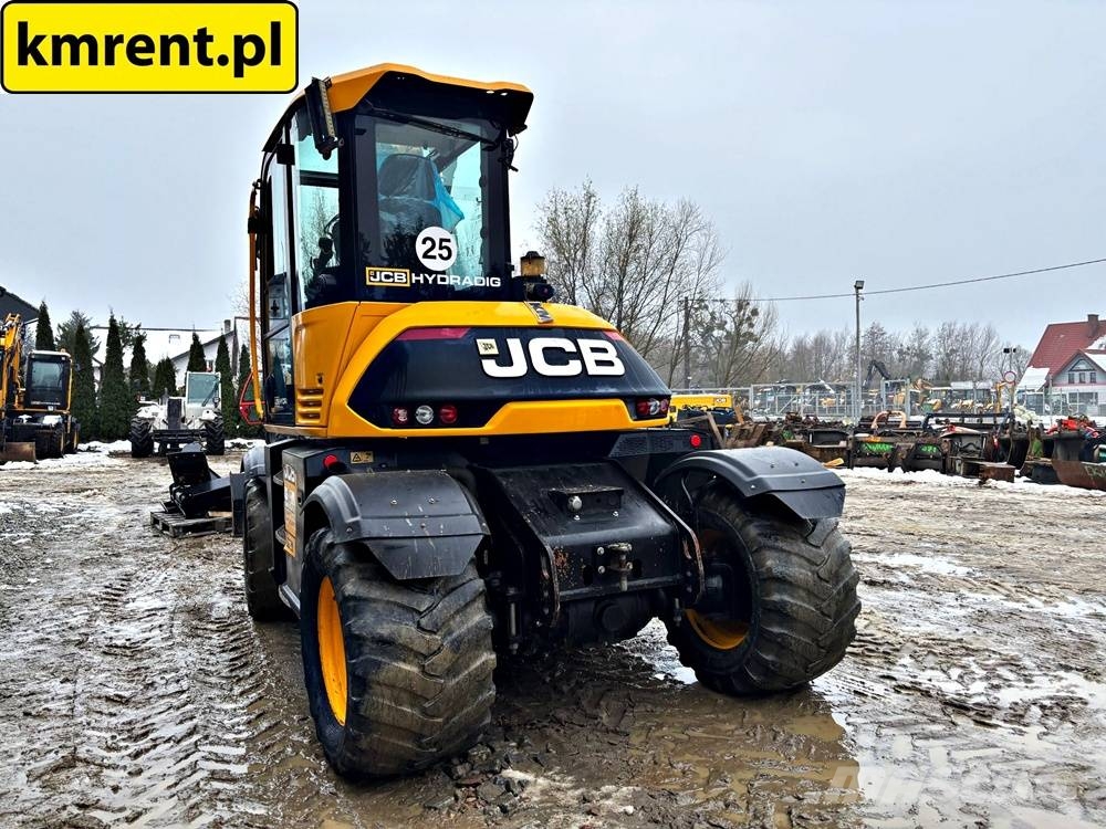 JCB HD110WT 4F HYDRADIG KOPARKA KOŁOWA Z ENGCONEM 2021 Lastik tekerli ekskavatörler