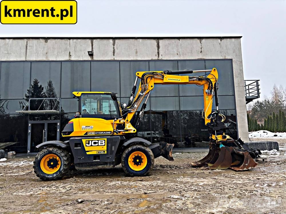 JCB HD110WT 4F HYDRADIG KOPARKA KOŁOWA Z ENGCONEM 2021 Lastik tekerli ekskavatörler