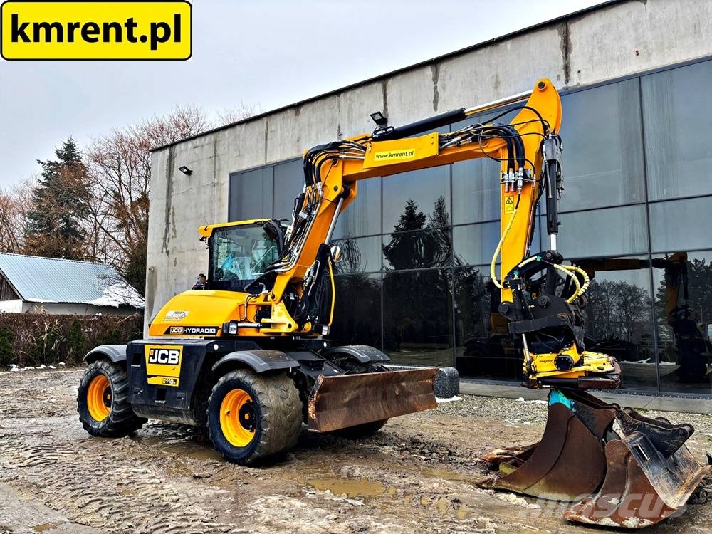 JCB HD110WT 4F HYDRADIG KOPARKA KOŁOWA Z ENGCONEM 2021 Lastik tekerli ekskavatörler