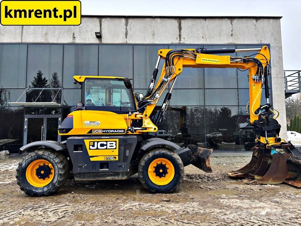 JCB HD110WT 4F HYDRADIG KOPARKA KOŁOWA Z ENGCONEM 2021 Lastik tekerli ekskavatörler