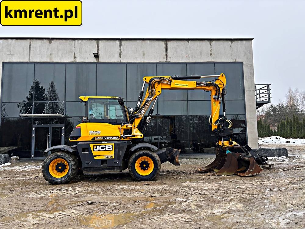 JCB HD110WT 4F HYDRADIG KOPARKA KOŁOWA Z ENGCONEM 2021 Lastik tekerli ekskavatörler