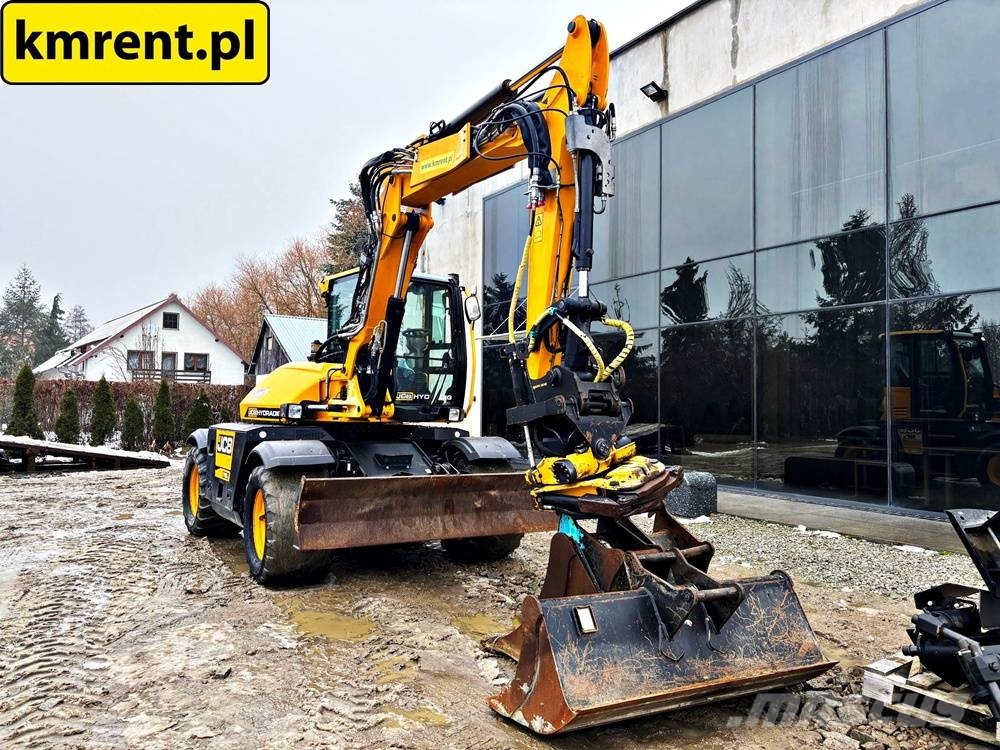 JCB HD110WT 4F HYDRADIG KOPARKA KOŁOWA Z ENGCONEM 2021 Lastik tekerli ekskavatörler