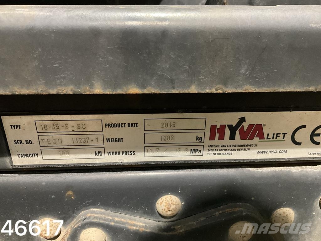 Iveco Eurocargo ML160E28 Euro 6 Hyvalift haakarmsysteem Treileri ar āķi