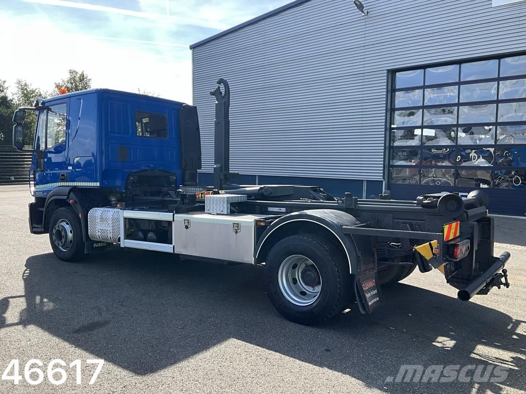 Iveco Eurocargo ML160E28 Euro 6 Hyvalift haakarmsysteem Treileri ar āķi