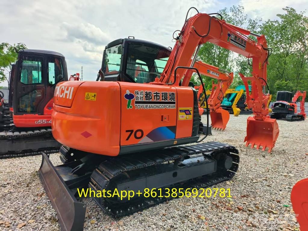 Hitachi ZX 70 Mini bagri <7t