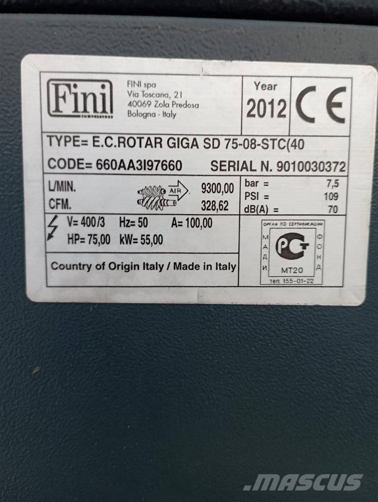 Fini SD75 压缩机