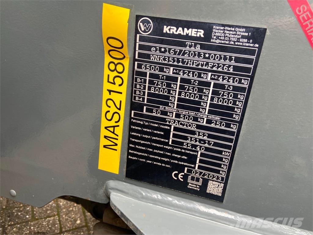 Kramer KL30.8T 휠로우더