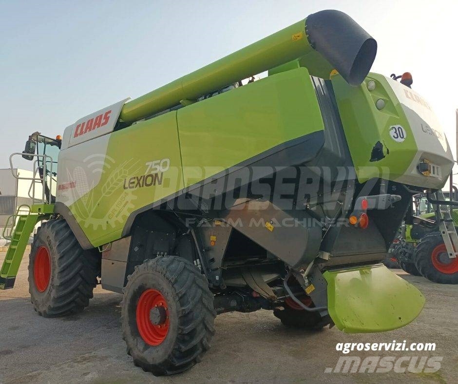 CLAAS Lexion 750 Θεριζοαλωνιστικές μηχανές