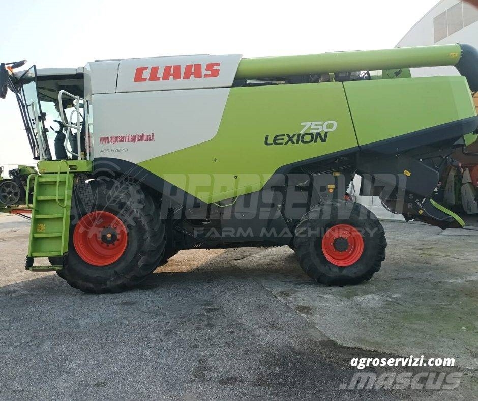 CLAAS Lexion 750 Θεριζοαλωνιστικές μηχανές