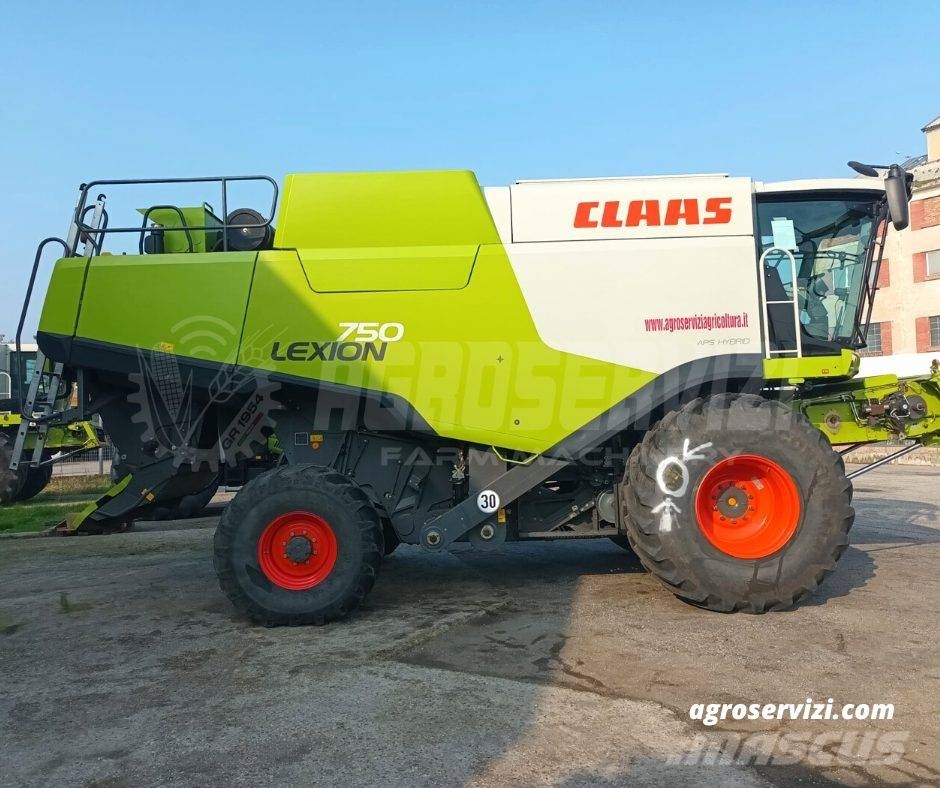 CLAAS Lexion 750 Θεριζοαλωνιστικές μηχανές