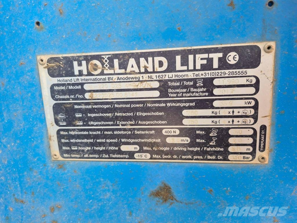 Holland Lift HL220 D25 Ножничные подъемники