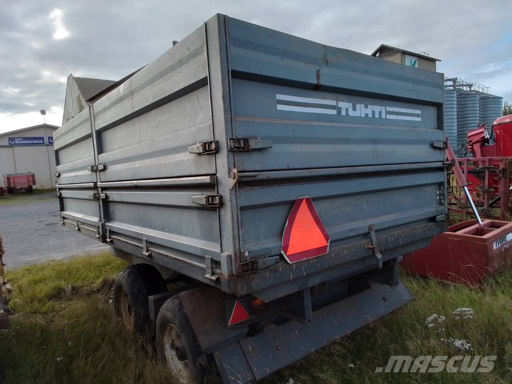 Tuhti 11 tonnin täyttövaunu Прицепы перегрузчики зерна