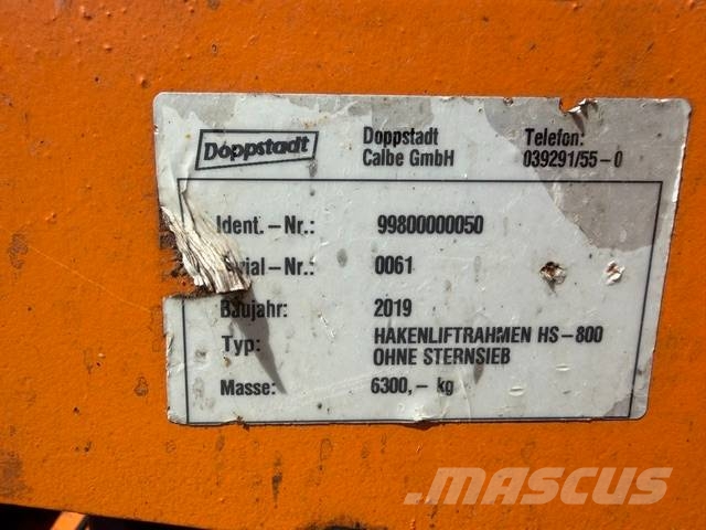 Doppstadt DST 800 Sternsieb 0-80mm / 0-100mm غرابيل
