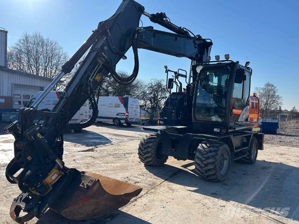Hitachi ZX 140 W-6, 2017, ESLÖV, Sweden - Used wheeled excavators