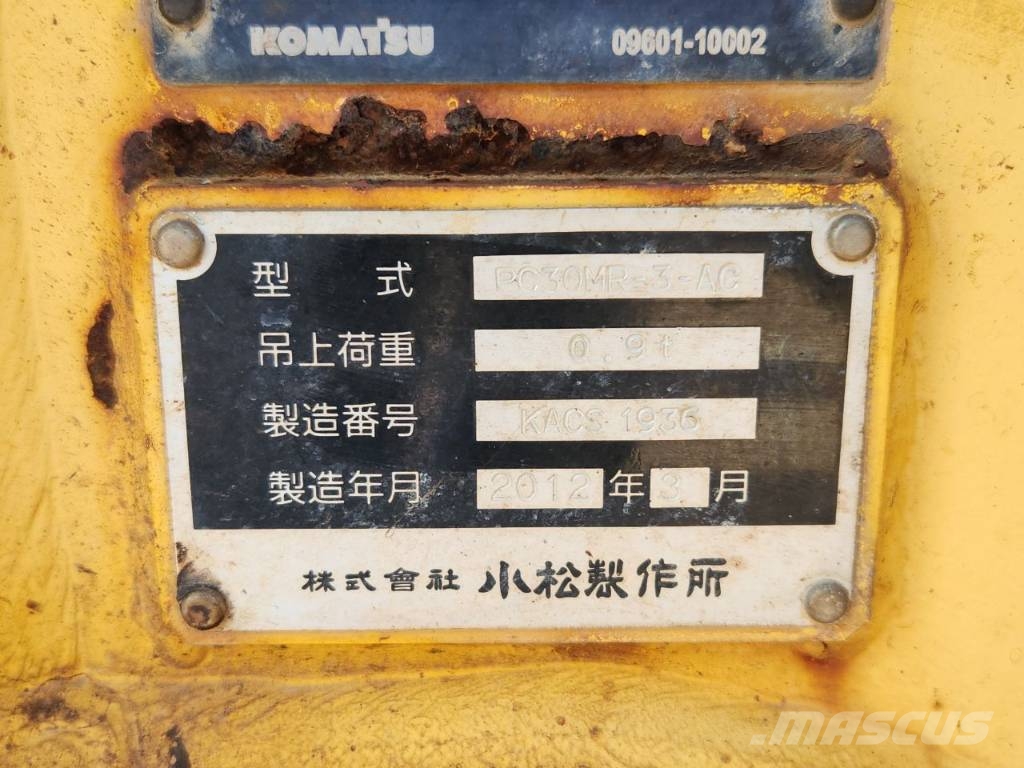 PC PC30MR‑3 Telakaivukoneet