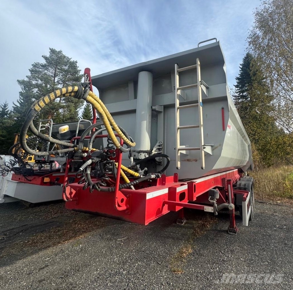 Langendorf kippi puoliperävaunu Tipper semi-trailers