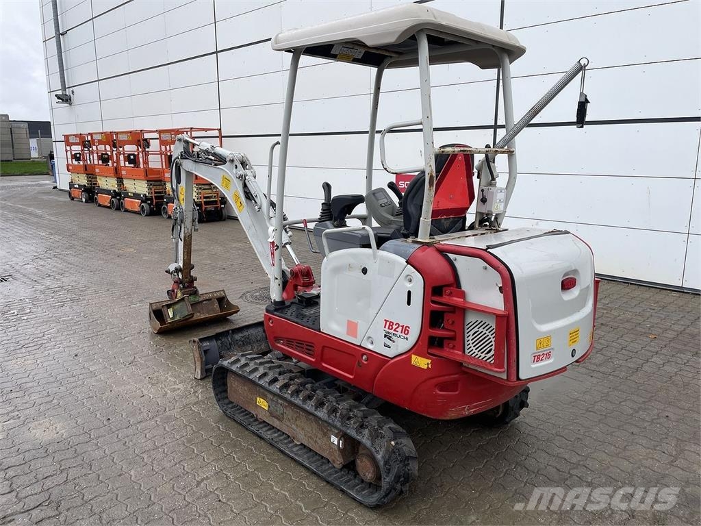 Takeuchi TB216H 旋轉式挖土機/掘鑿機/挖掘機