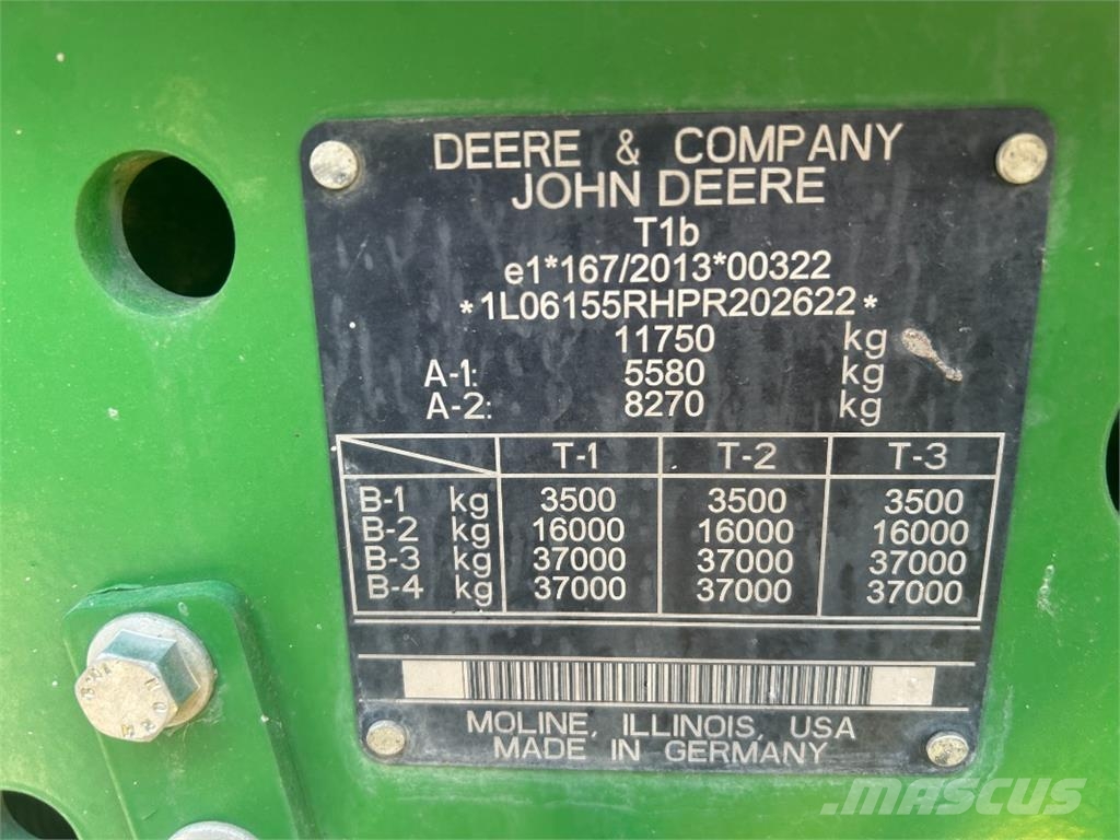 John Deere 6R 155 Traktoren