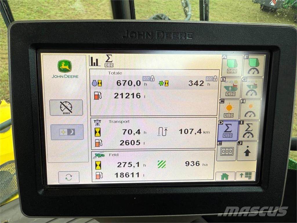 John Deere 9600i ProDrive Mašine za stočnu hranu sa sopstvenim pogonom