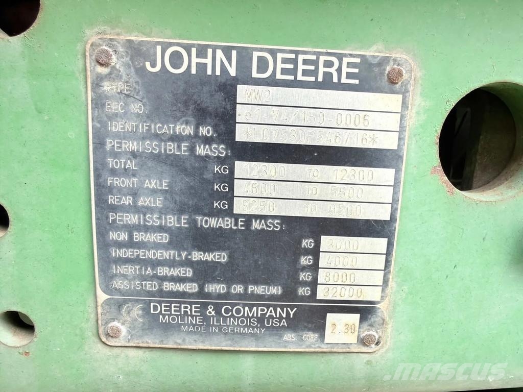 John Deere 7530 Premium Isobus Auto power GPS 7530 Premium Is Tractors