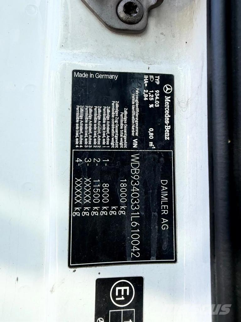 Mercedes-Benz Actros 1841 MP3 V6 Spoilers 2 Fuel Tanks Aircondit Tegljači