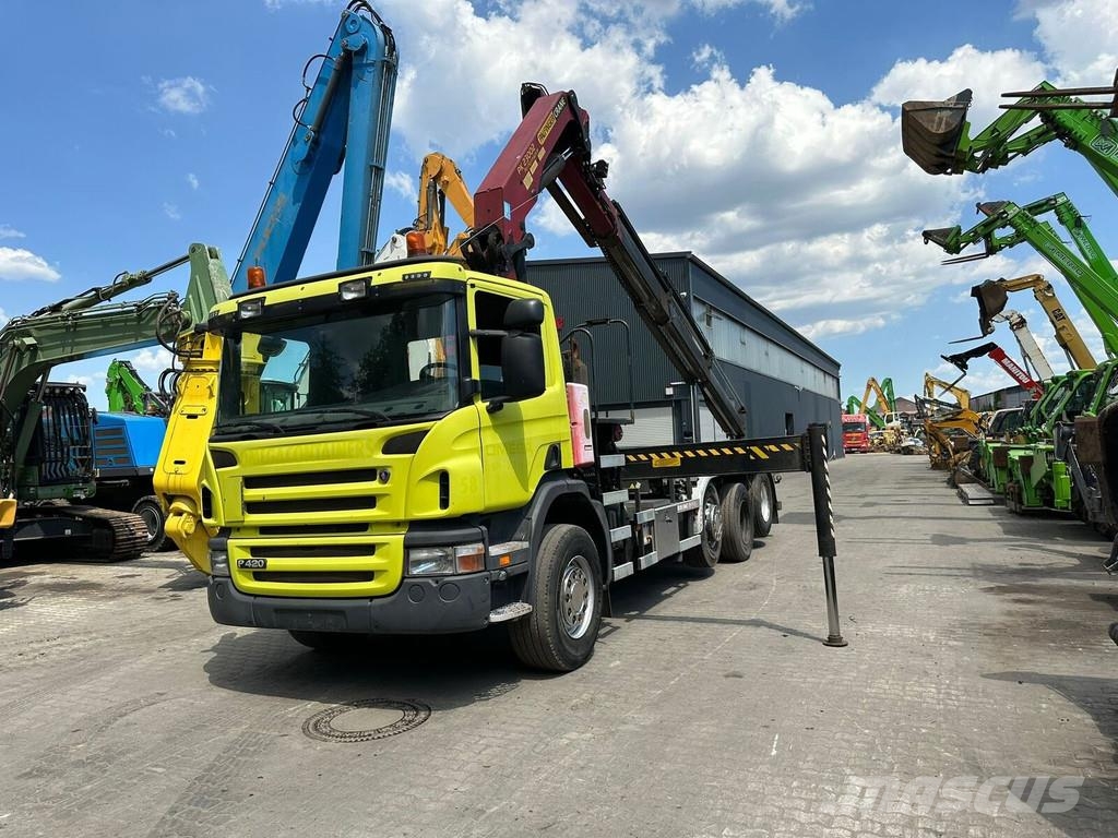 Scania P 420/ VDL SK 21-6200 Horgos rakodó teherautók