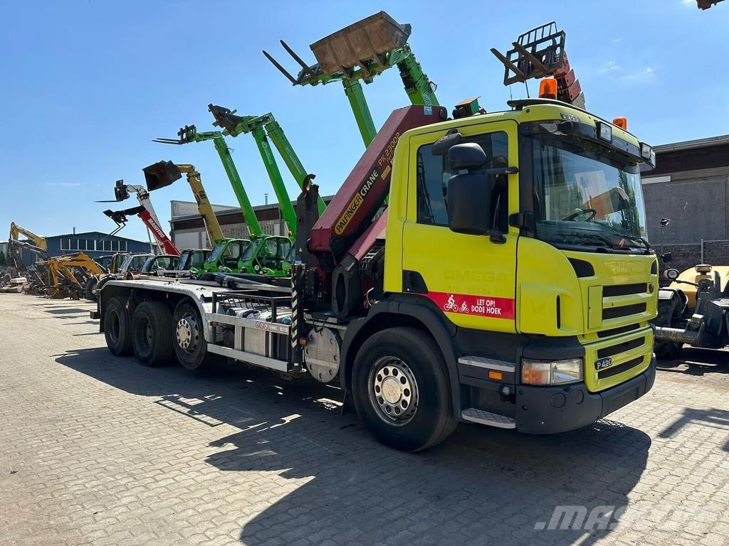 Scania P 420/ VDL SK 21-6200 Horgos rakodó teherautók