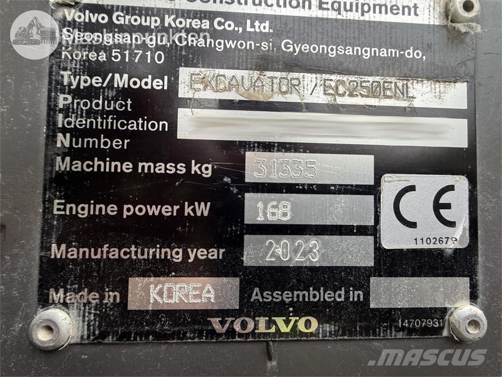 Volvo Ec250E Nl Bagri goseničarji