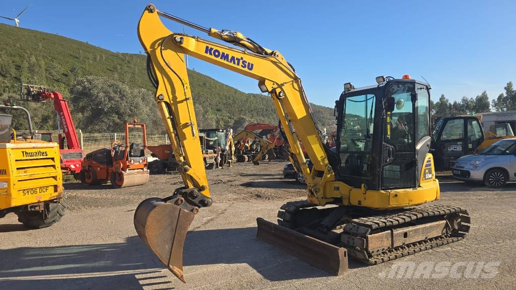 Komatsu PC 55 MR-5 حفارات وسط 7 طن - 12 طن
