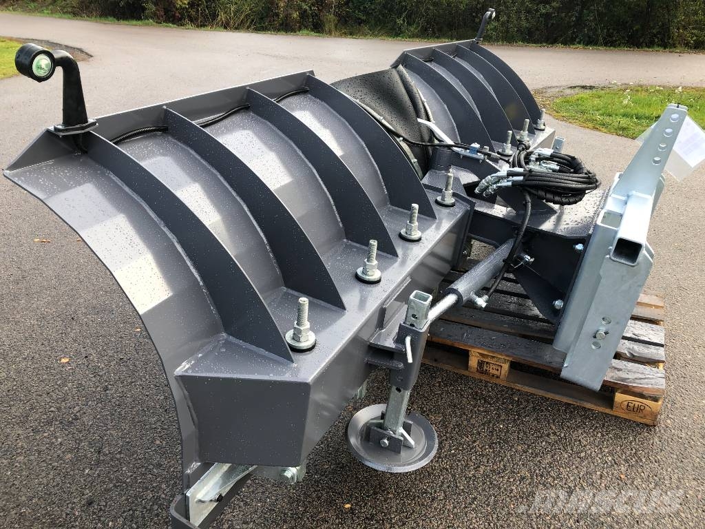 Siringe Vikplogar 1400-3200mm för snökörning Ploeg