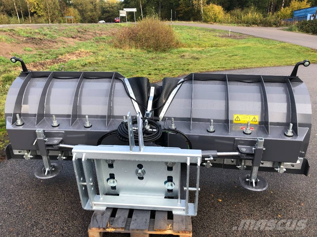 Siringe Vikplogar 1400-3200mm för snökörning Ploeg