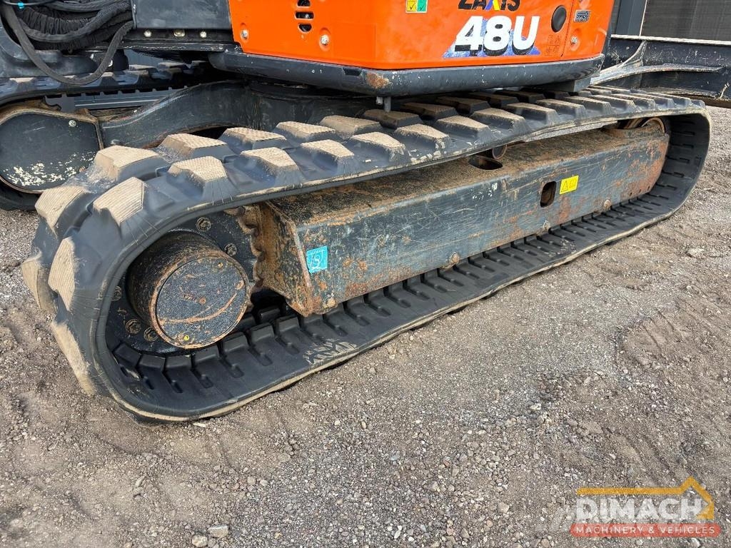 Hitachi ZX48U-6 air conditioning - HKS tiltrotator with bu Specijalni kopači