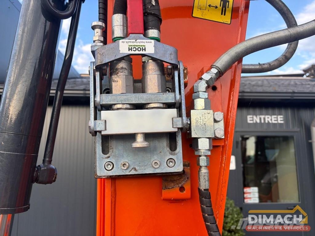 Hitachi ZX48U-6 air conditioning - HKS tiltrotator with bu Excavadoras especiales