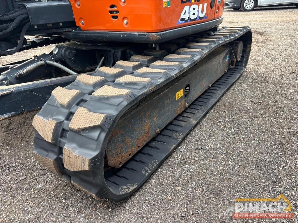 Hitachi ZX48U-6 air conditioning - HKS tiltrotator with bu Excavadoras especiales